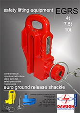 Ground Release Shackle Manual