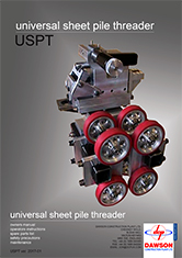 Universal Sheet Pile Threader